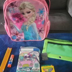 New! Backpack With All Utensils 