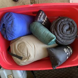 Sleeping Bags With Pillows $30
