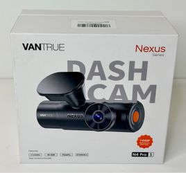 Vantrue N4 Pro S 3 Channel 4K Dash Cam STARVIS 2 GPS WiFi 2.5K Rear NEW