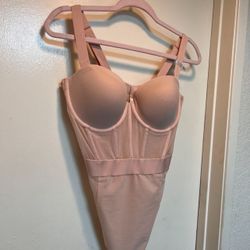 38 C Corset Style Bodysuit With Adjustable Straps. 