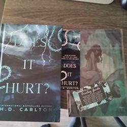 Does It Hurt. HD Carlton. Brand New Lt. Ed.