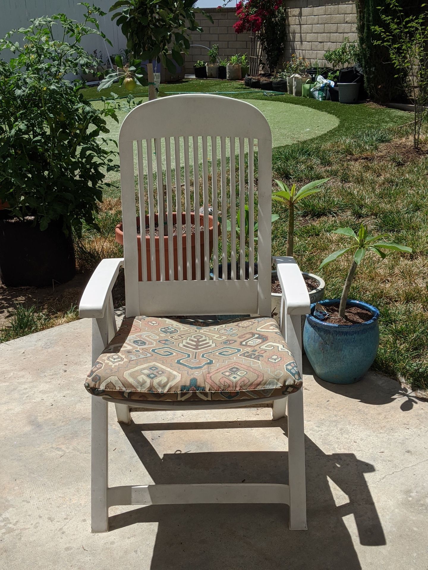 Reclining Backyard lounge chair