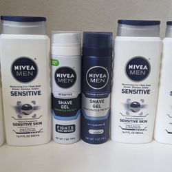 Nivea Body Wash & Shave Gel