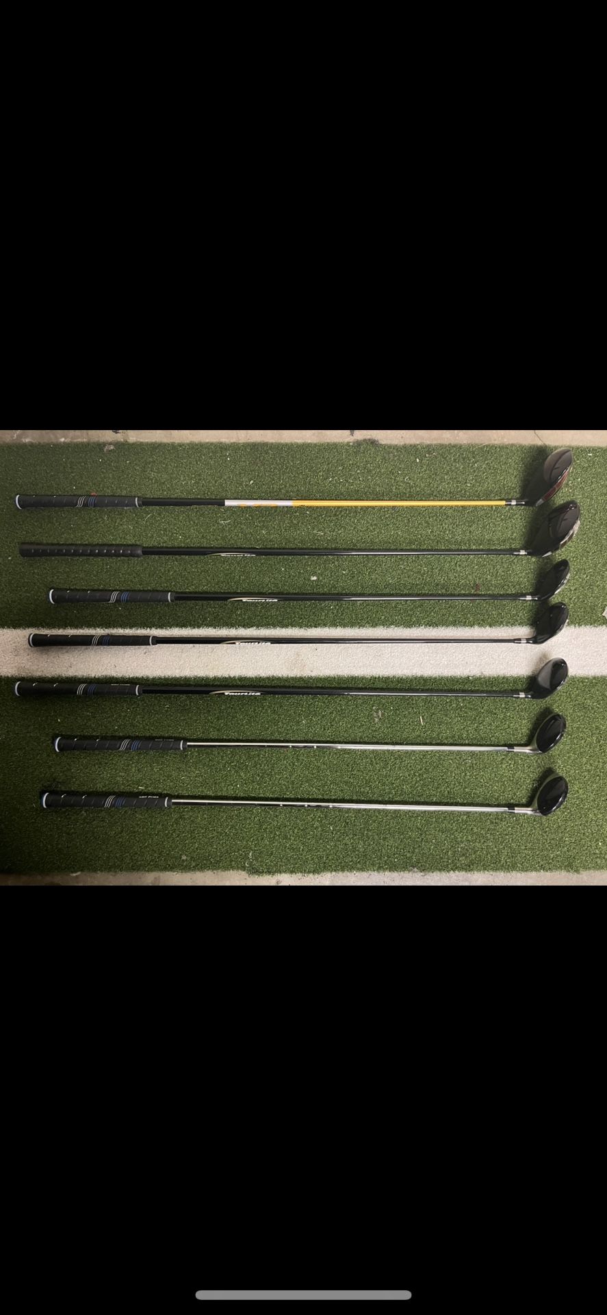 15 Piece SVG Golf Clubs & Crosspete Golf Bag