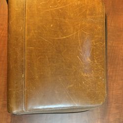 Daytimer Genuine Leather 3 Ring Planner