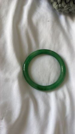 Authentic jade bangle bracelet
