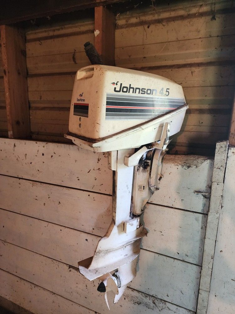 *pending* Johnson 4.5hp Outboard 2 Stroke