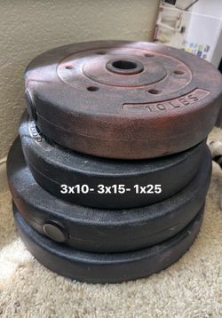 Weighted plates!