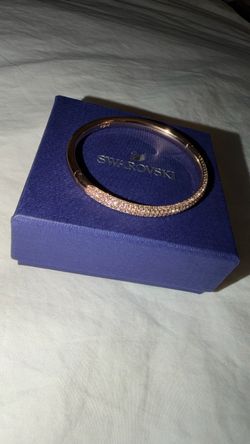 Swarovski rose gold bracelet