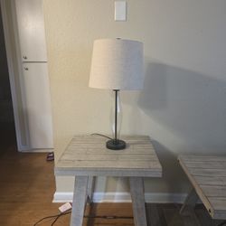 Coffee Table & Lamp Set 