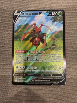 Pokemon, Kricketune V - SWSH12: Silver Tempest Trainer Gallery