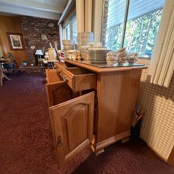 Wood Buffet