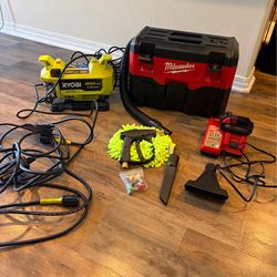 Milwaukee Ryobi car wash detailers starter Kit 🤑🚗💦