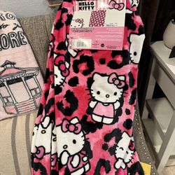 Hello kitty blanket