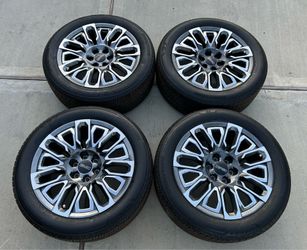 22” GMC Sierra Yukon Denali Ultimate Wheels Rims Tires