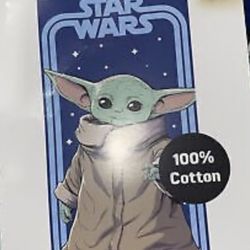 Yoda Beach towel 