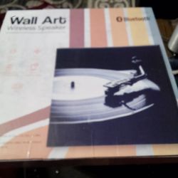 Wall Art Bluetooth Speaker.