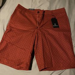 Red Men’s Shorts Size 33 Never Worn