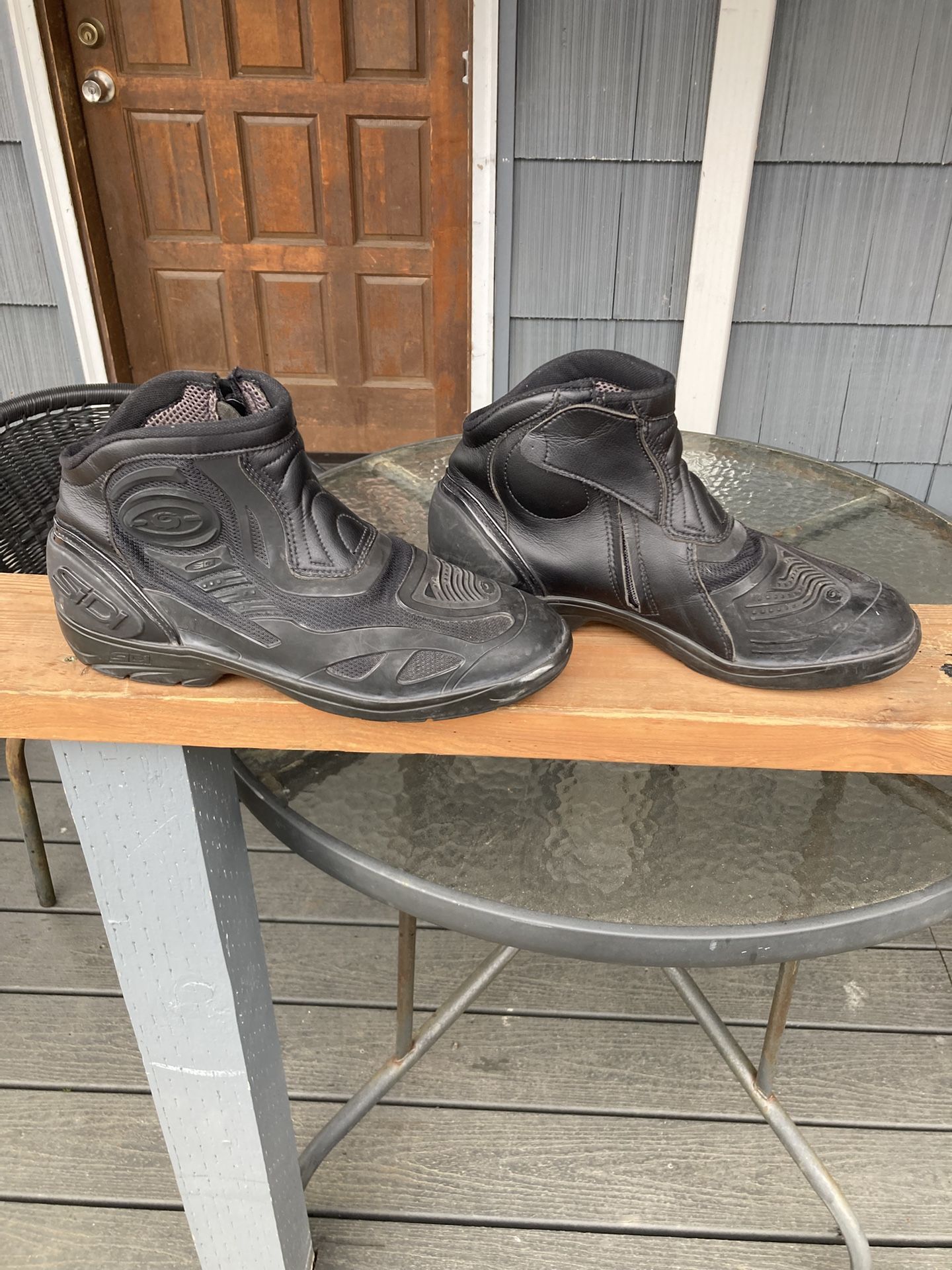 SIDI Motorcycle Short Boots Size 11.5