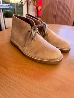 Clarks | Tan Suede Desert Chukka Boots 9.5 Men
