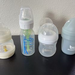 5 Assorted Unused Baby Bottles
