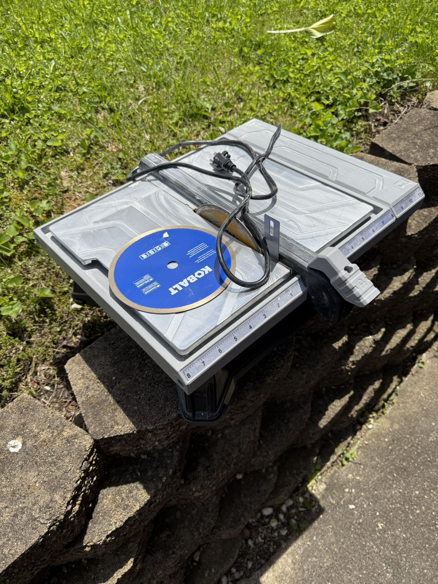 Tile Saw 7” With Brand New Blade