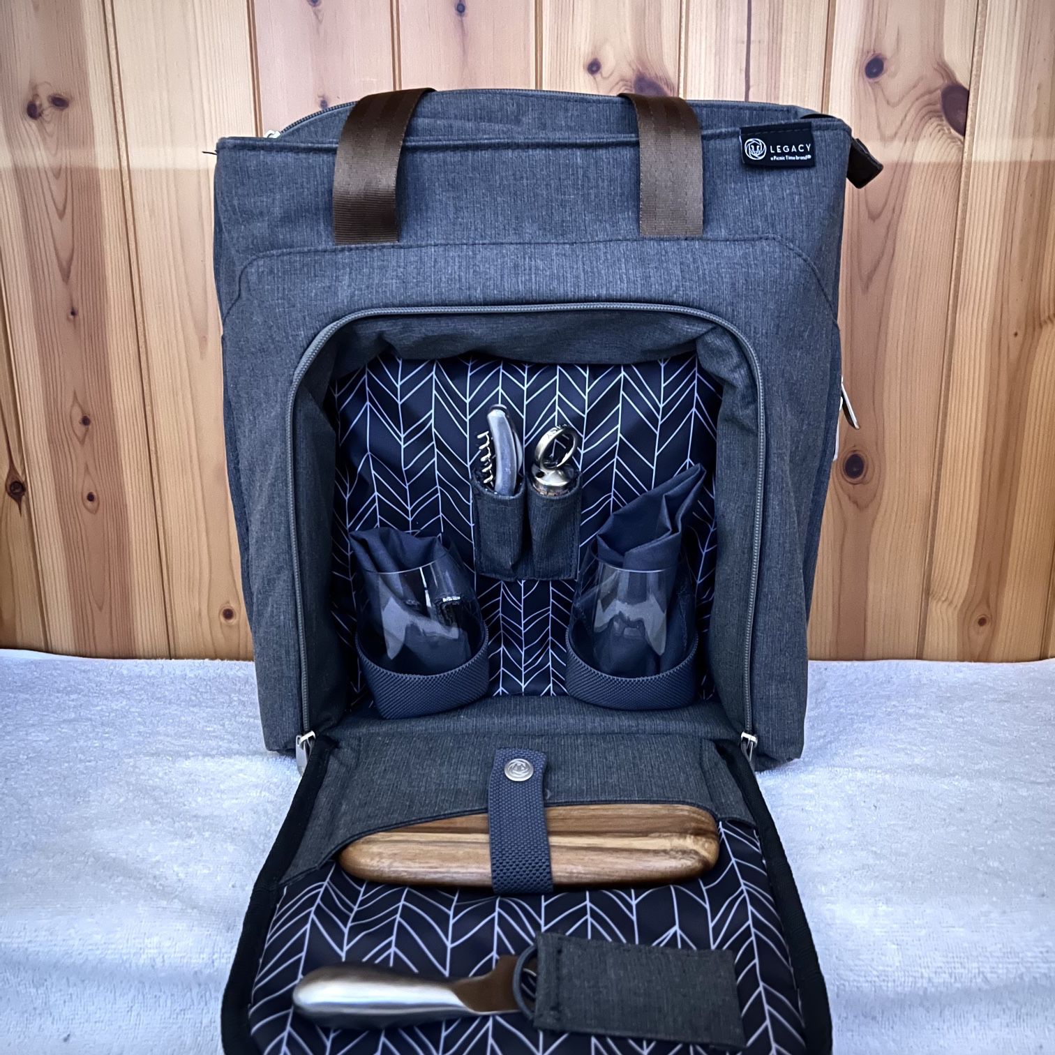 Legacy Picnic Cooler Bag For Two W Blanket