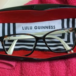 LULU GUINNESS GLASSES