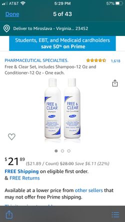 Shampoo and conditioner