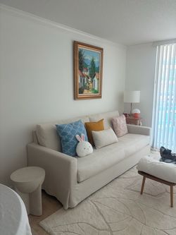 Beige Sofa