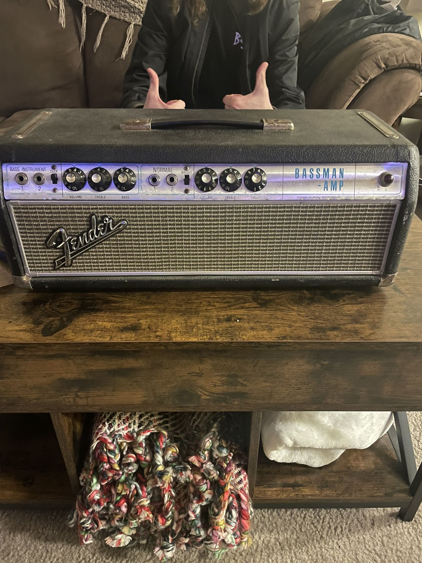 Fender Bassman Drip Edge