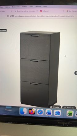 Galant IKEA file cabinet 20x47