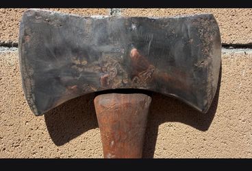 Vintage double bit axe antique axe double bit tool