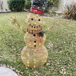 Lighted Snowman 42”