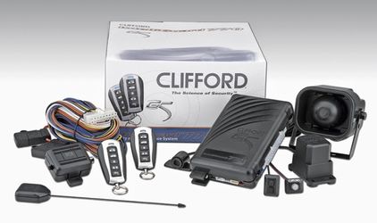 CLIFFORD INTELLIGUARD 770 CAR/VEHICLE ALARM 1-WAY SECURITY KEYLESS ENTRY SYSTEM
