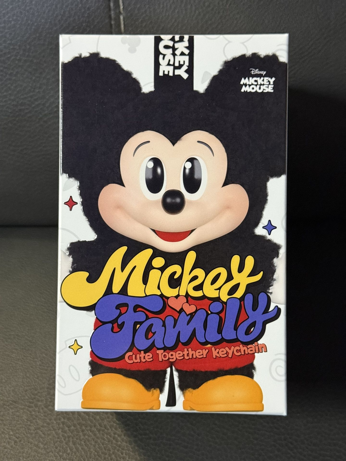 Mickey Family Cute Together Keychain Pop Mart Labubu Style