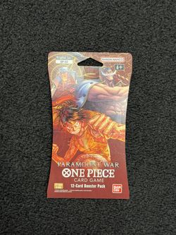 Sealed OP-02 One Piece Paramount War Booster Pack