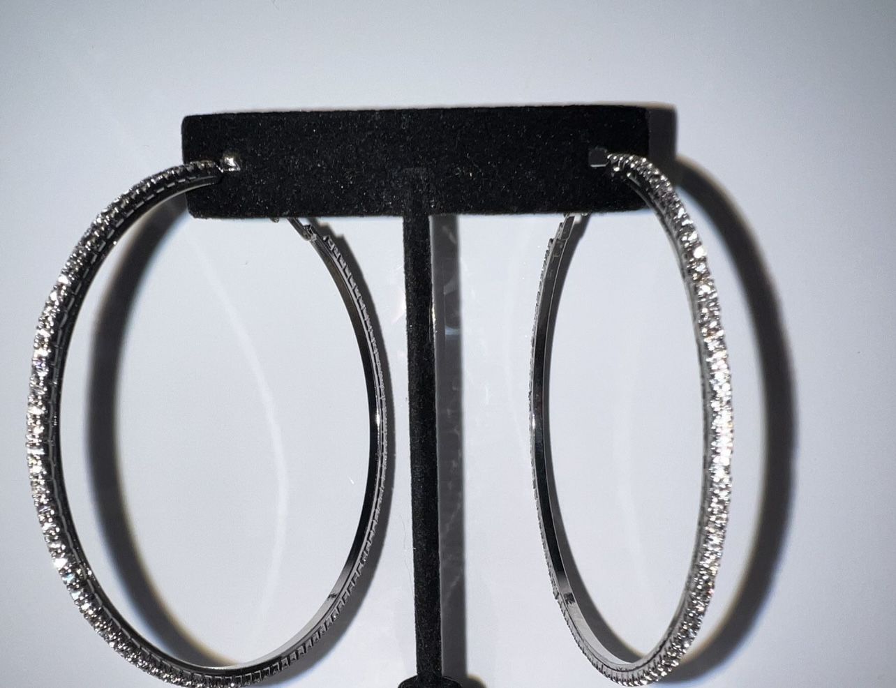 Crystal Hoop Earrings