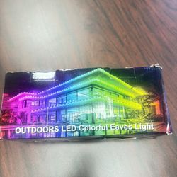 100ft Permanent Outdoor Light,RGB Eaves Lights with App Control Remote 