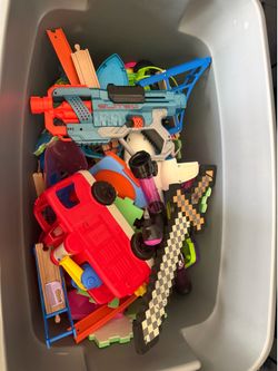 Big box of toys any toys you want