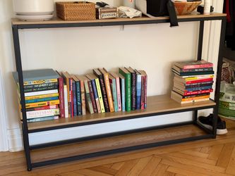 Table w Two Shelves