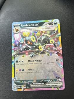 Umbreon Ex #60 Pokemon Prismatic Evolutions  