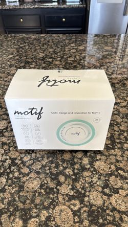 Motif double electric breast pump.