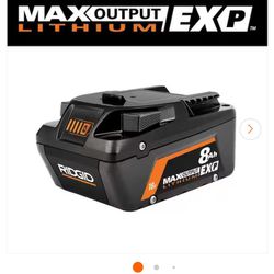 Ridgid Max Output Lithium Battery 
