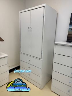 Tall white wardrobe with Diamond knobs new chest cajonera Comoda closet