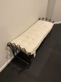 Iron bench