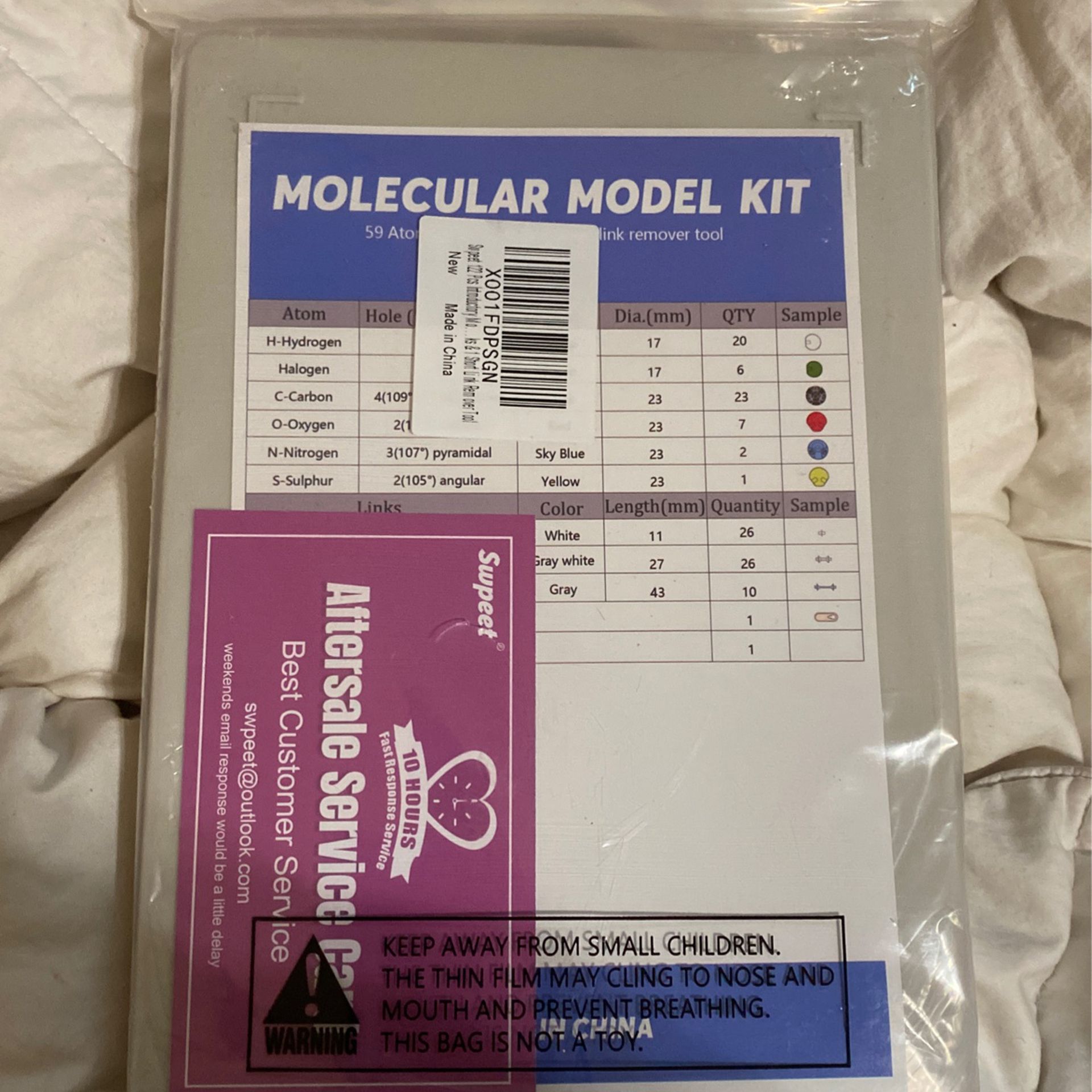 Molecular Model Kit Chemistry