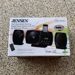 Jensen JiMS-260i - Micro system with iPhone / iPod cradle
