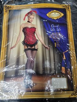 Women's burlesque Halloween costume size Extra small