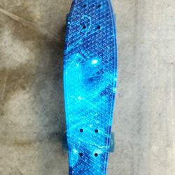 Blue Mini Skateboard
